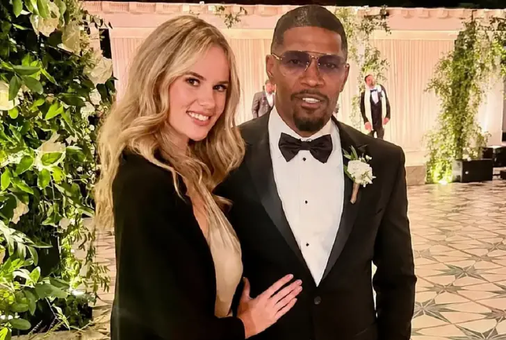 Jamie foxx and Alyce Huckstepp together