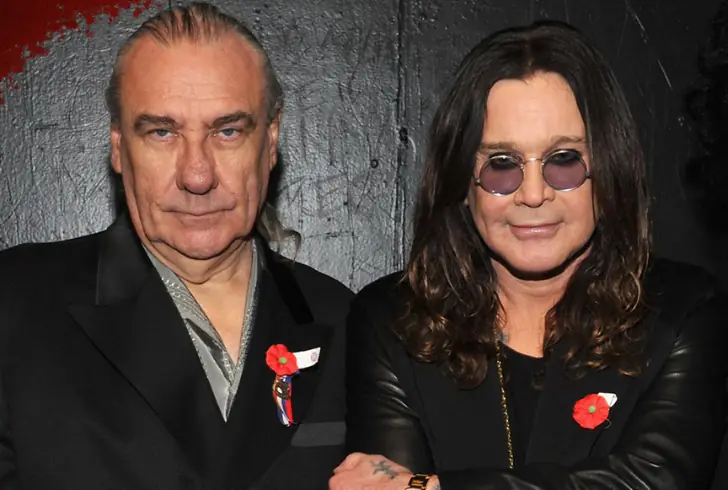 Bill Ward with Ozzy Osbourne